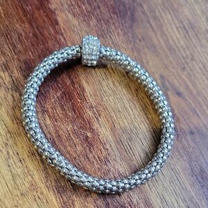 Floating Crystal Spinner Bracelet